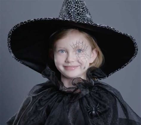 Dare to be different: wear a glow in the dark witch costume for Halloween